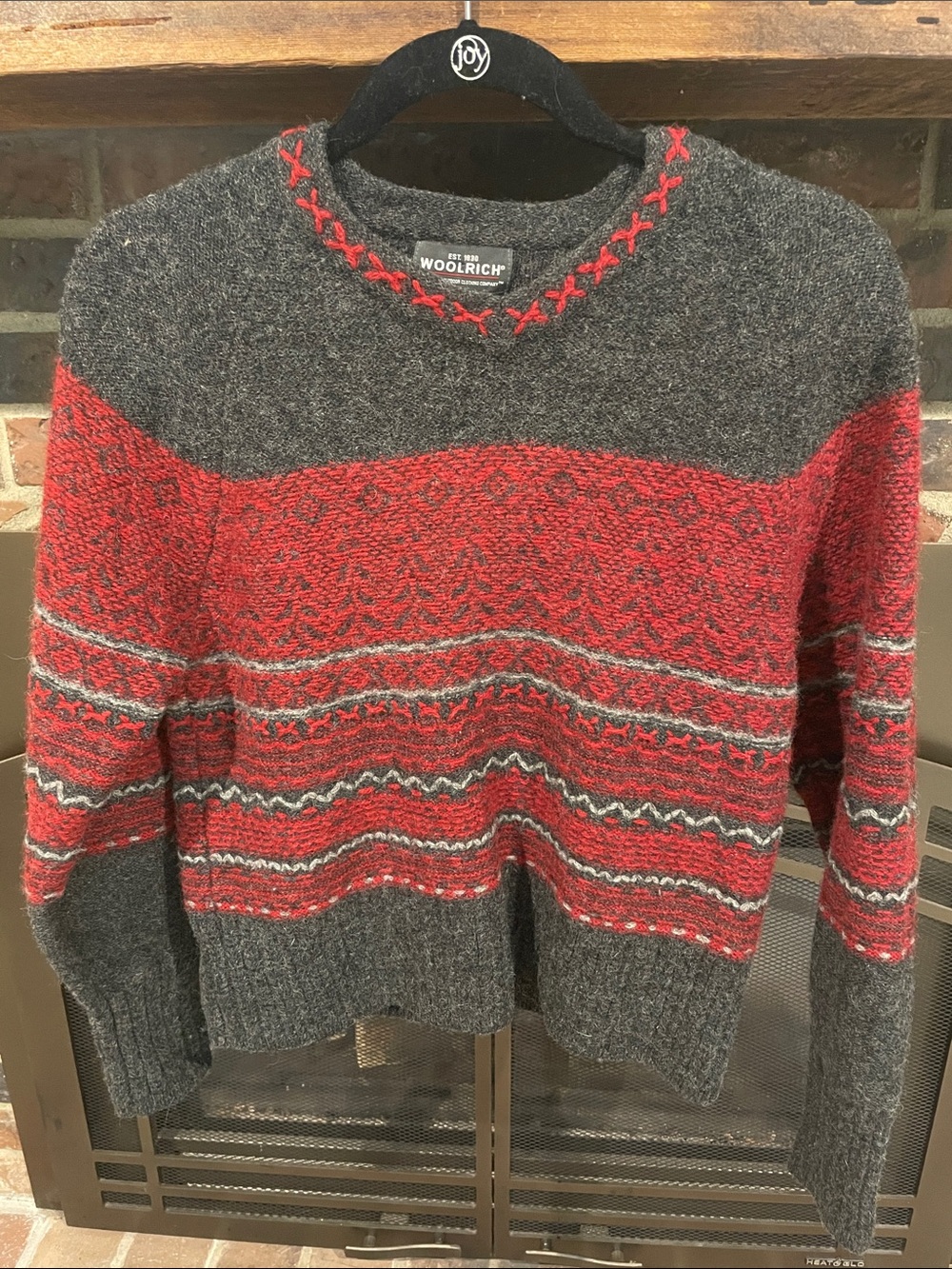 Women’s woolrich 100% wool sweater